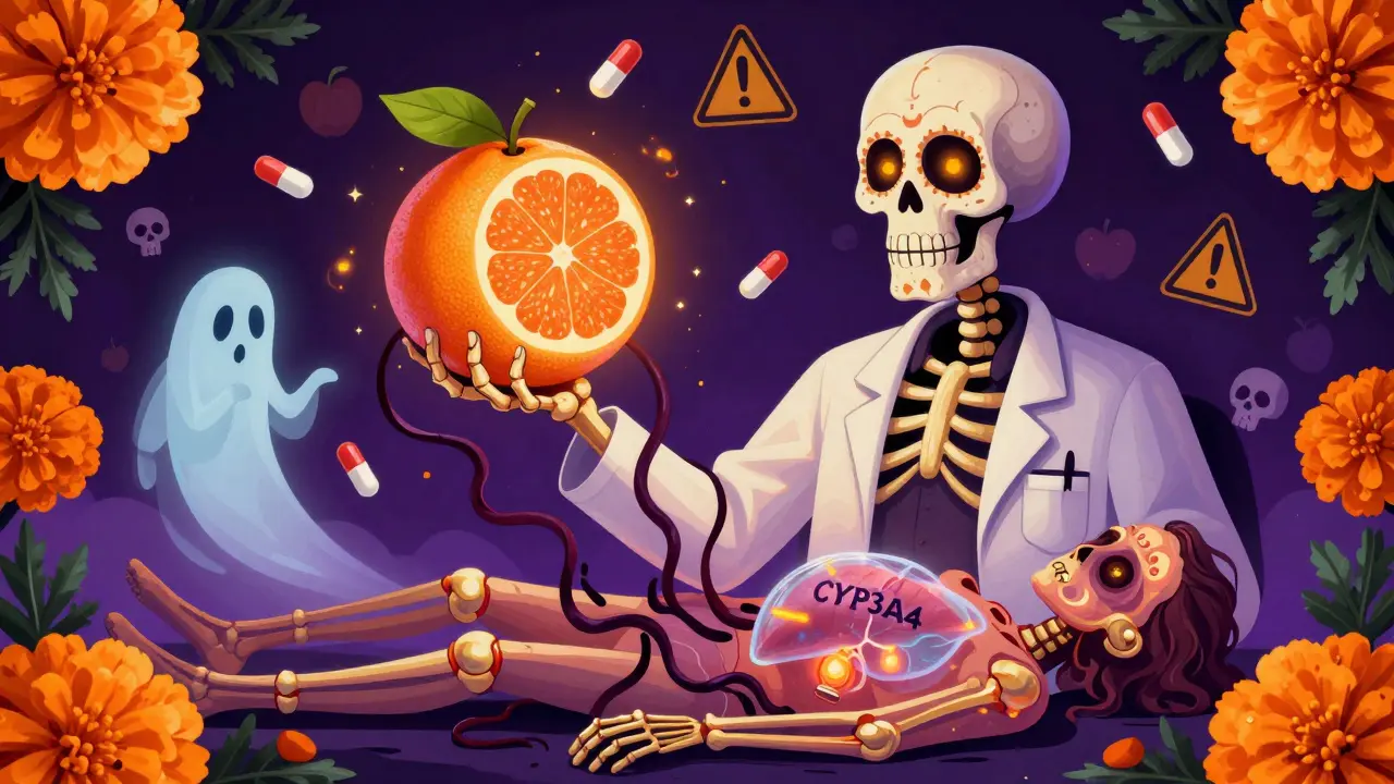 Grapefruit and Statins: What You Need to Know About the Dangerous Interaction